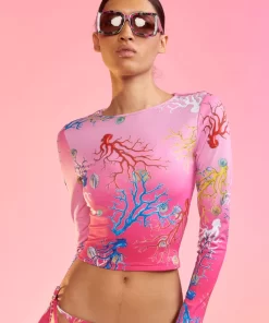 Outlet Cynthia Rowley Reef Rashguard Pkomcr