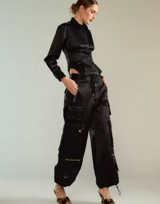 Best Cynthia Rowley S Cargo Pants Black