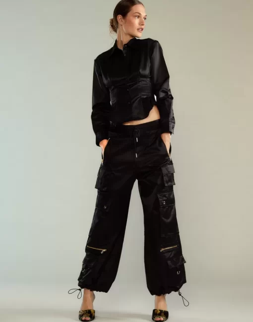 Best Cynthia Rowley S Cargo Pants Black