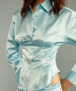 Flash Sale Cynthia Rowley S Cargo Shirt Blue