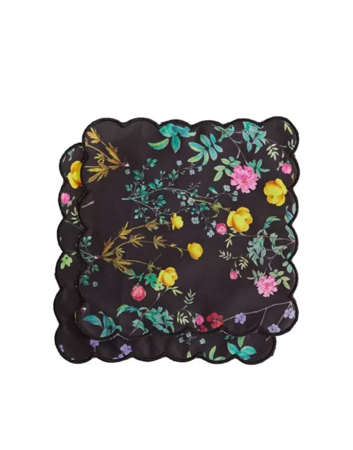 Cheap Cynthia Rowley Scallop Embroidered Edge Cocktail Napkin Frlmu