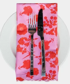 Store Cynthia Rowley Scallop Embroidered Edge Dinner Napkin Pnkrd