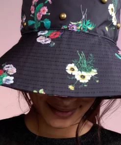 Outlet Cynthia Rowley Studded Bucket Hat Blkfl