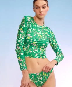 Flash Sale Cynthia Rowley Sunkissed Rashguard Grnmt