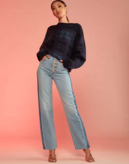 Hot Cynthia Rowley The Perfect Fit Jean Ltblu