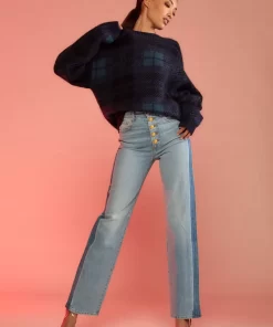 Hot Cynthia Rowley The Perfect Fit Jean Ltblu