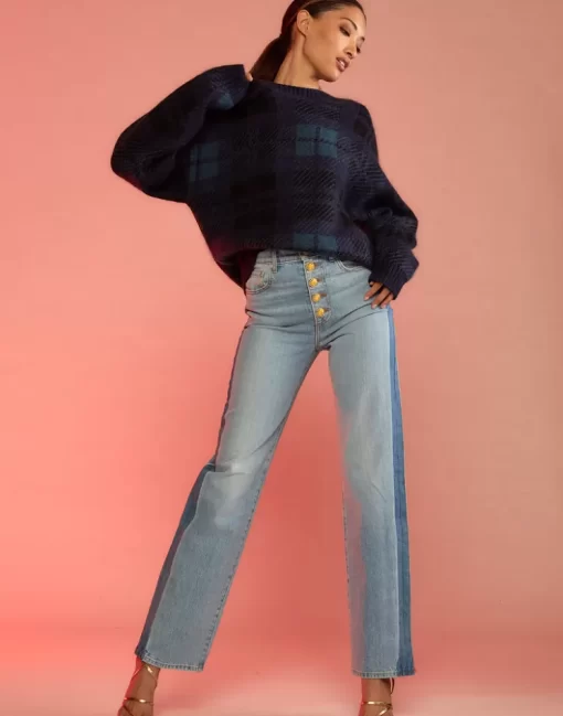 Hot Cynthia Rowley The Perfect Fit Jean Ltblu