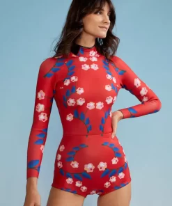 Clearance Cynthia Rowley Vine Floral Wetsuit Rdvflo